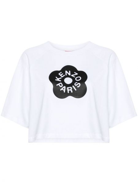Тениска на цветя Kenzo