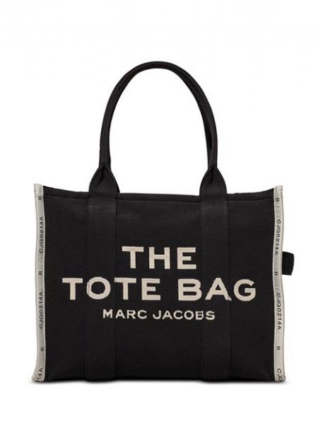 Жаккардовая сумка через плечо Marc Jacobs черная