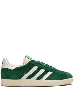 Sneakersy zamszowe Adidas Gazelle zielone