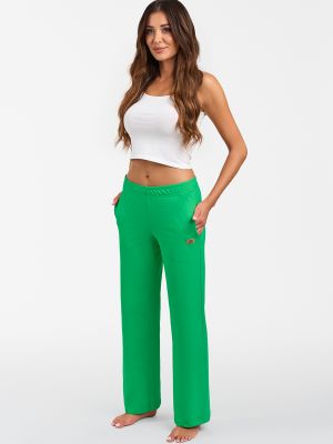 Teplákové nohavice Italian Fashion zelená