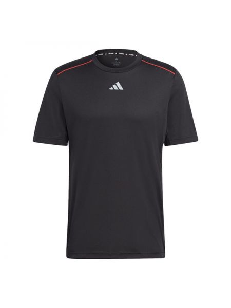 Прозрачная футболка Adidas черная