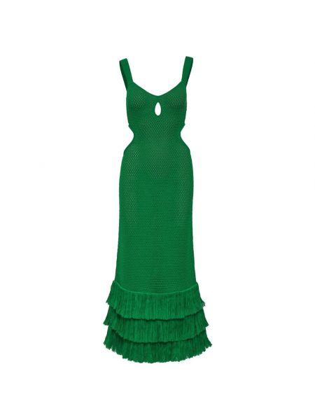 Sukienka długa Johanna Ortiz zielona
