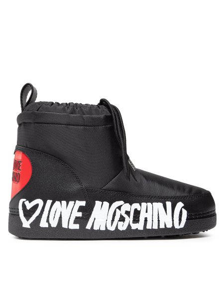 Stiefel Love Moschino schwarz