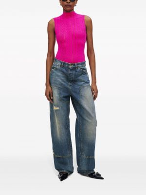 Jeans oversize Marc Jacobs bleu