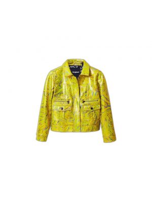 Куртка Desigual желтая