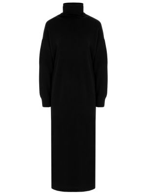 Кашемировое платье Malo, черное
