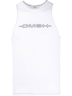 Camicia con stampa Gmbh bianco