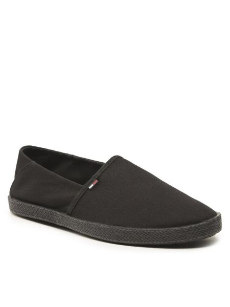 Espadrile Tommy Jeans negru