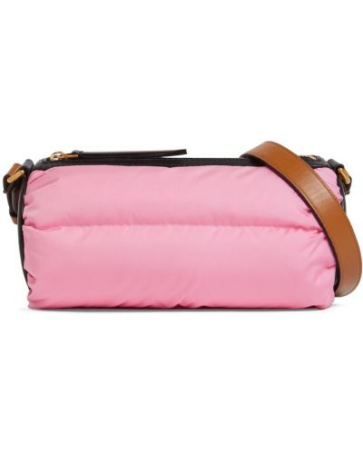 Найлонови чанта за ръка Moncler розово