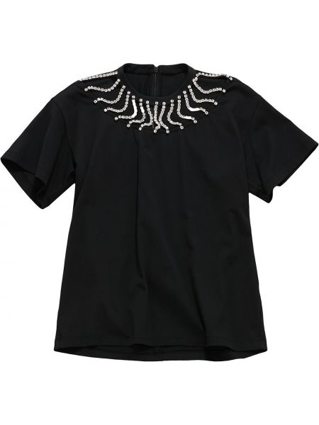 Camiseta Christopher Kane negro