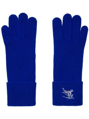 Ръкавици Burberry синьо
