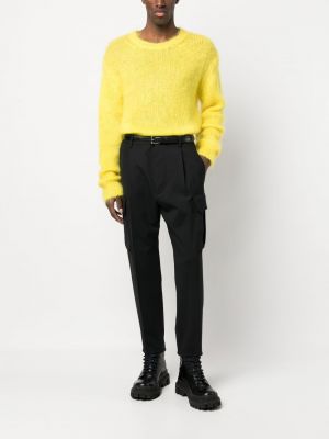 Sweter Dsquared2 żółty
