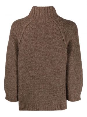 Sweter Antonelli brązowy