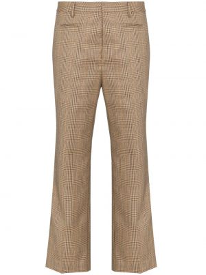 Pantalones a cuadros R13 marrón