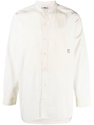 Риза бродирана Bode бяло