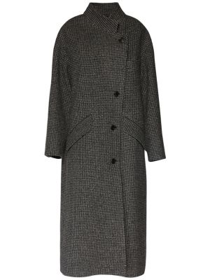 Abrigo de lana Marant Etoile gris