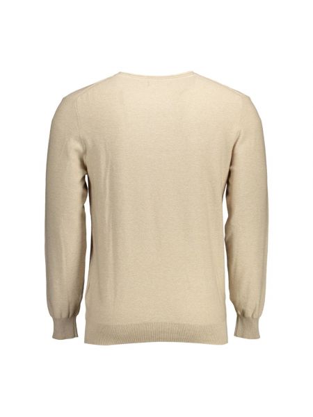 Jersey de algodón de tela jersey Gant beige