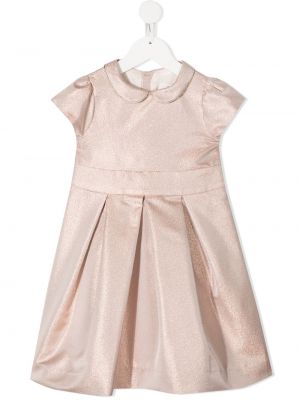 Plissert dress for jenter Bonpoint rosa