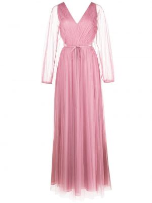 Ren lang kjole Marchesa Notte Bridesmaids rosa