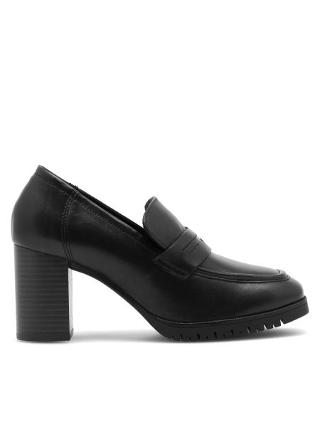 Полуотворени обувки с ток Lasocki черно