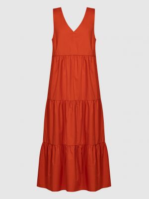 Сукня з рюшами Woolrich помаранчева
