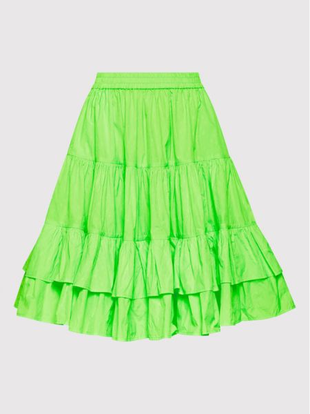 Spódnica trapezowa Msgm, zielony