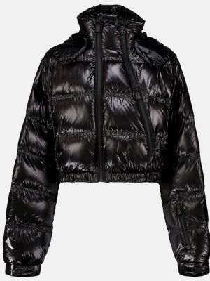 Puhasta smučarska jakna Moncler Grenoble črna