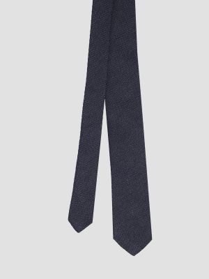Шелковый галстук Karl Lagerfeld синий