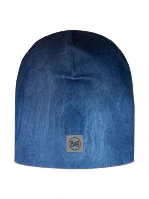 Dzianinowa czapka Buff niebieska