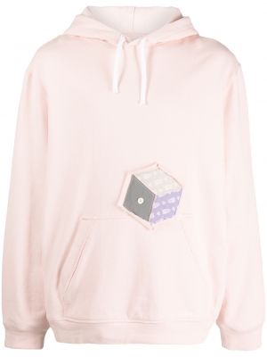 Kokvilnas kapučdžemperis Chloe Nardin rozā