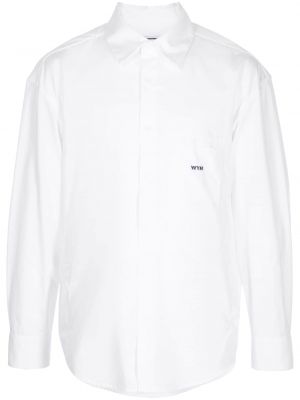 Риза с принт Wooyoungmi бяло