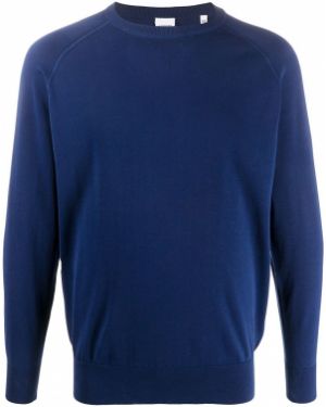 Jersey de tela jersey de cuello redondo Aspesi azul
