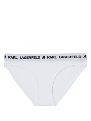 Kalhotky jersey Karl Lagerfeld bílé