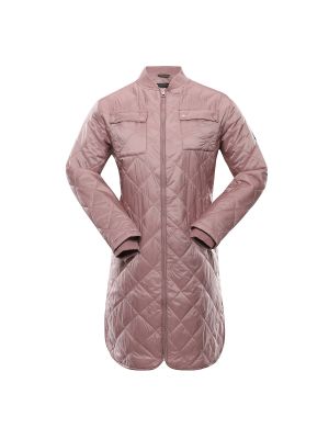 Dygsniuotas paltas Nax rožinė
