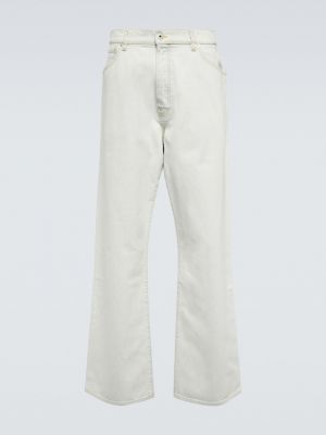 Прямые джинсы Kenzo белые