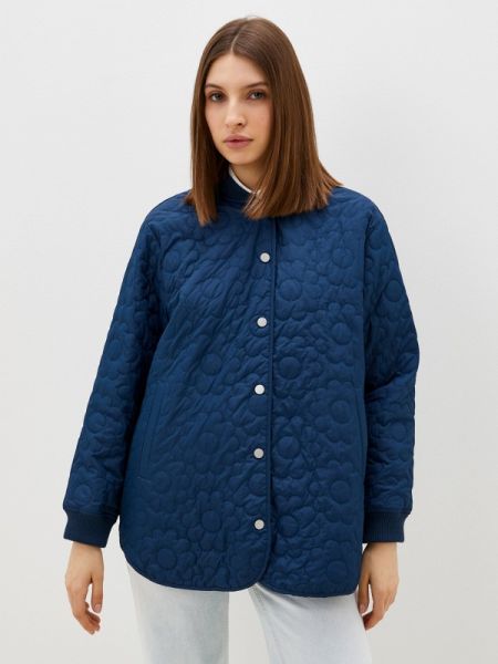 Утепленная демисезонная куртка Sabrina Scala синяя