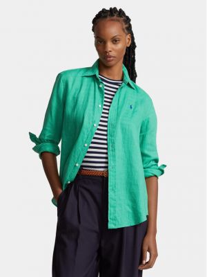 Zelená košile Polo Ralph Lauren
