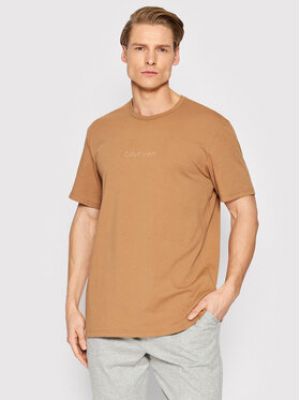T-shirt Calvin Klein Underwear marron
