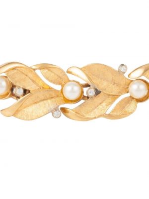 Armband mit perlen Susan Caplan Vintage gold
