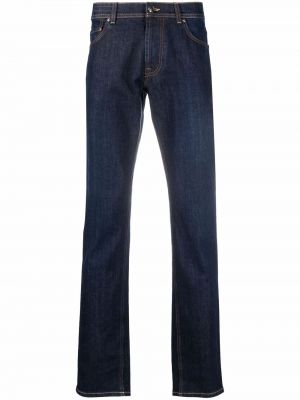 Straight jeans Corneliani blau