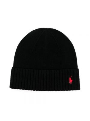 Czarny kapelusz Polo Ralph Lauren