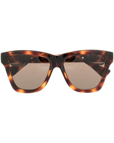 Sluneční brýle Moschino Eyewear hnědé