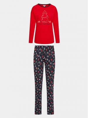 Пижама U.s. Polo Assn. червено