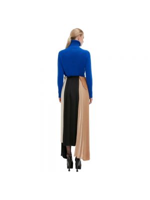 Długa spódnica asymetryczna plisowana Victoria Beckham