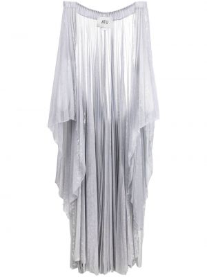 Плисиран халат Atu Body Couture сиво