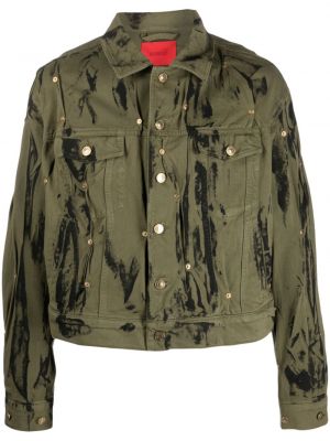 Traper jakna s izlizanim efektom Kusikohc