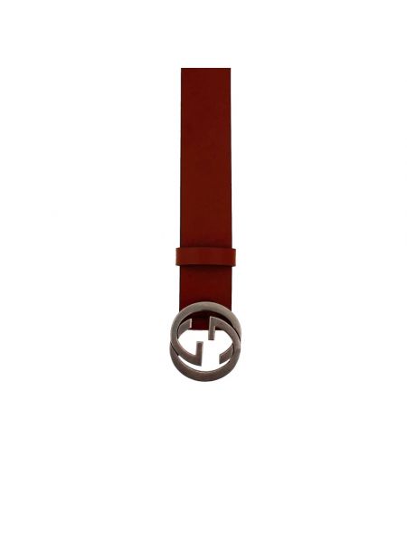 Cinturón de cuero Gucci marrón