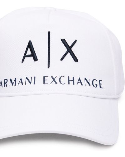 Casquette Armani Exchange blanc