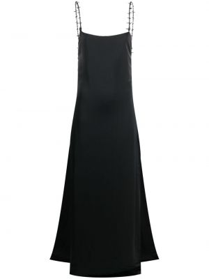 Koktejl obleka Heron Preston črna