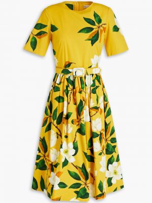 Midi šaty Oscar De La Renta